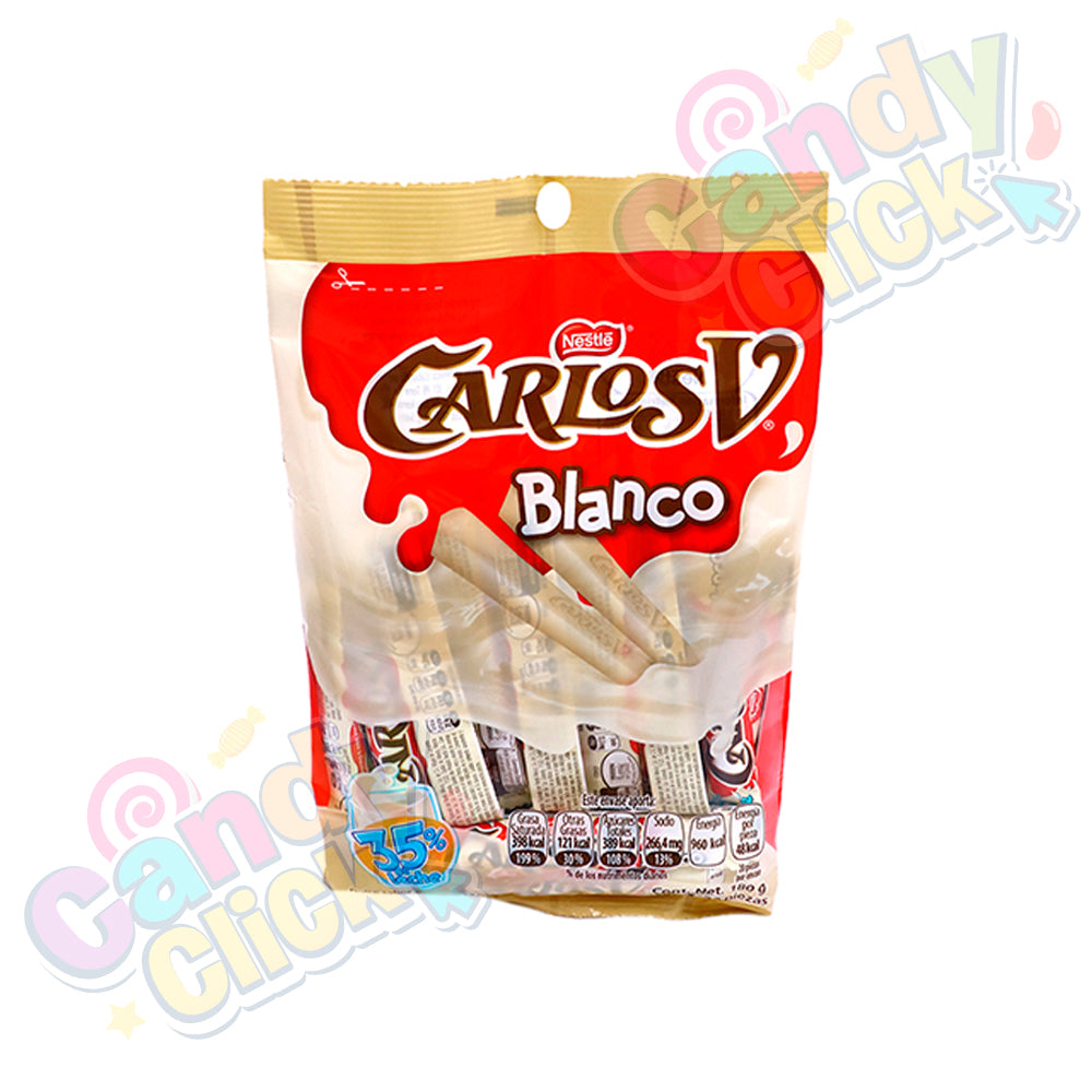 Carlos V Stick Blanco