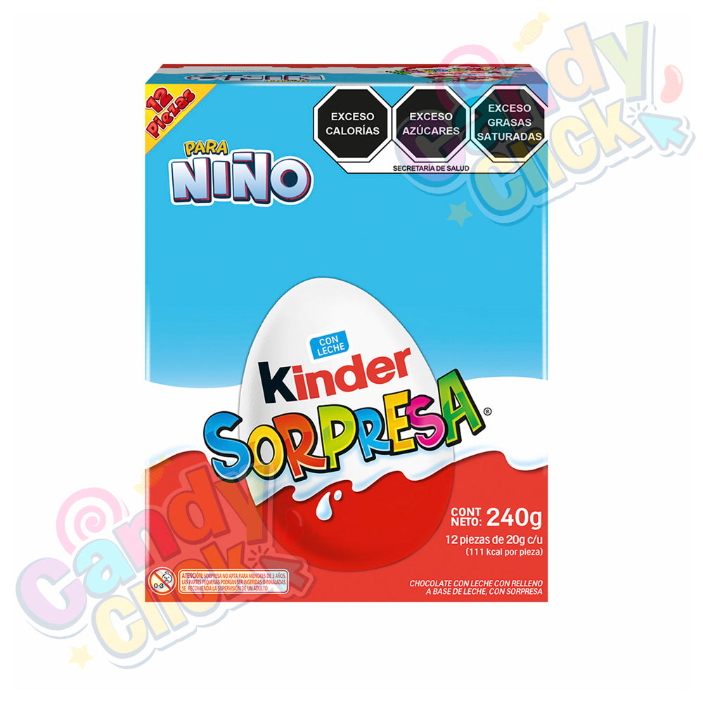 Huevo Kinder T12 Niño