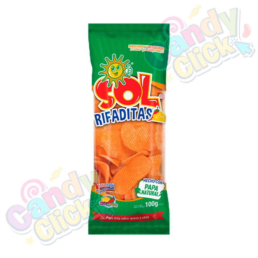 SOL Tubi Papa Queso 100g