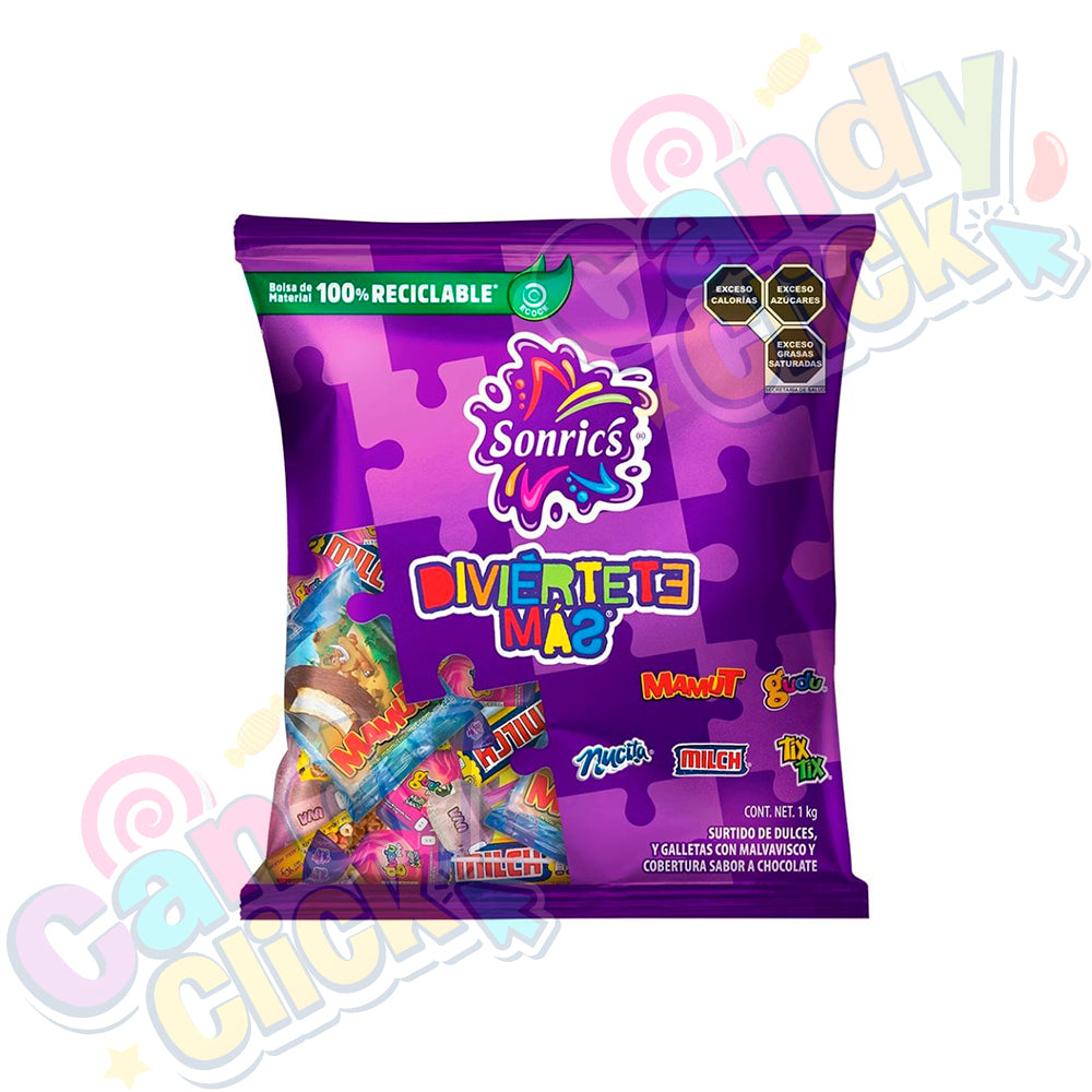 Piñatera Divierte Mas Sonrics 1kg