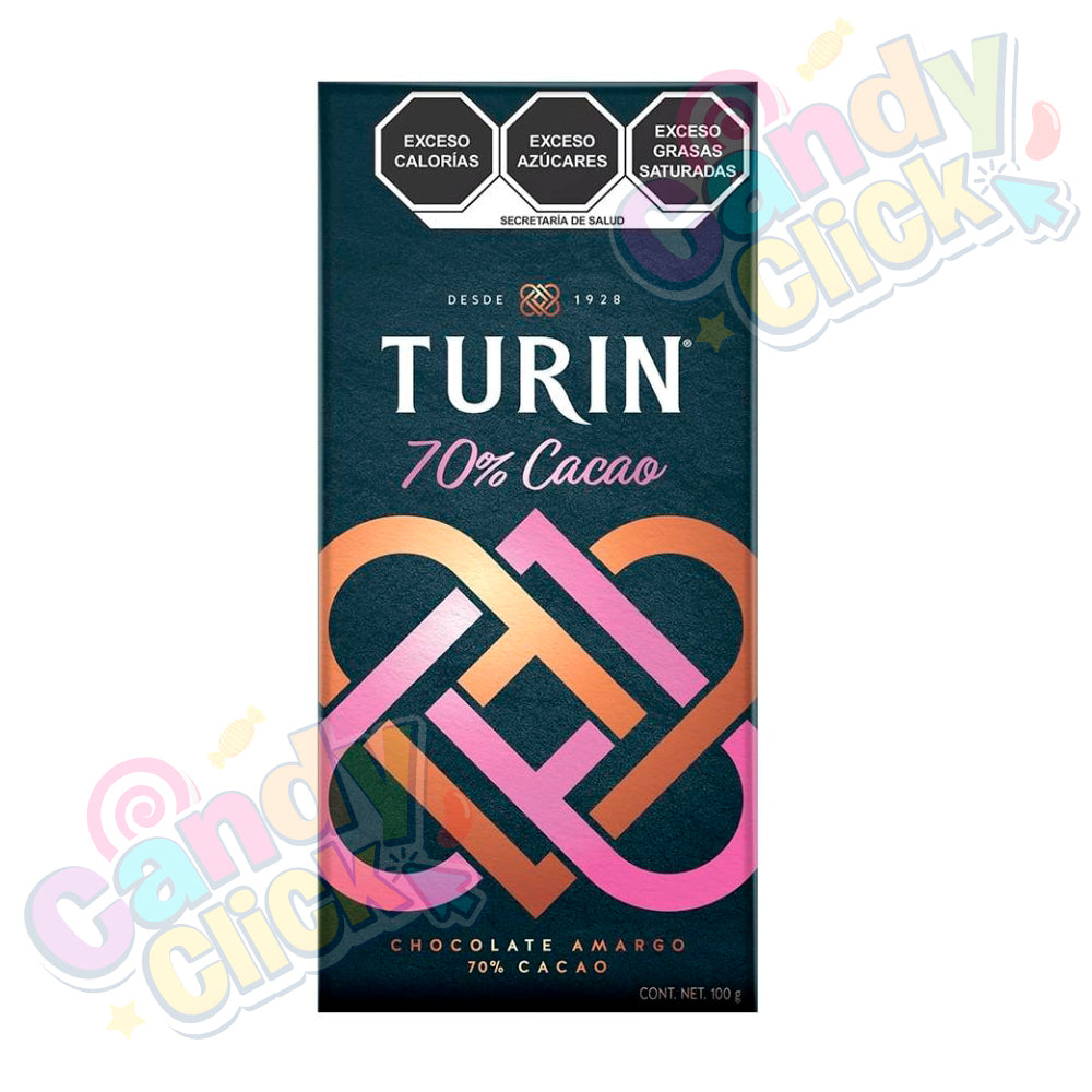 Turin Tablilla Choco Amargo 70% Cacao