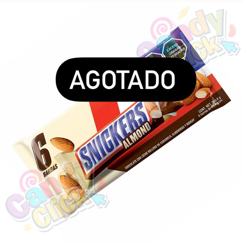 Snickers Almendra Six